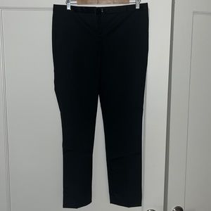 Theory Slim Fit Cropped Wool Pants